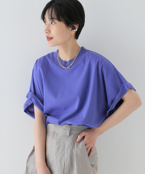 JOINT WORKS(ジョイントワークス)の「【ALORE/アローレ】ルーズTシャツ(Tシャツ/カットソー・レディース・ホワイト/パープル/ブラック系その他・FREE)」の20枚目の写真