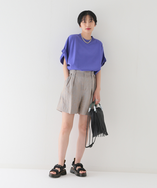 JOINT WORKS(ジョイントワークス)の「【ALORE/アローレ】ルーズTシャツ(Tシャツ/カットソー・レディース・ホワイト/パープル/ブラック系その他・FREE)」の21枚目の写真
