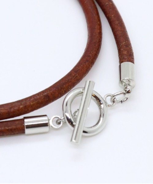 FACTOTUM（ファクトタム）の「【FACTOTUM】レザーコード2連ブレスレット（ブレスレット・メンズ・ブラック/ブラウン・FREE）」の6枚目の写真