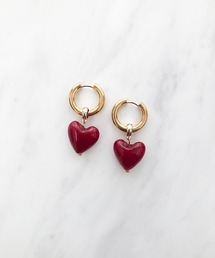 2wayハートピアス