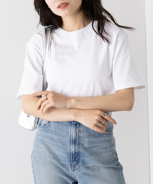 LIFEMAX(ライフマックス)の「【LIFEMAX】10.2オンススーパーヘビーウェイトTシャツ コットン半袖無地T 綿 厚手 MS1156(Tシャツ/カットソー・メンズ・ブラック/グレー/グレイッシュベージュ/ホワイト/ベージュ/サックスブルー・L/S/XL/M)」の9枚目の写真