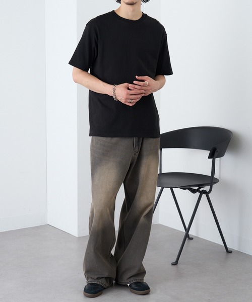 【SPORTMAX】コットンTシャツ LIFEMAX] MST1103 オーガニックコットンTシャツー医療白衣と介護