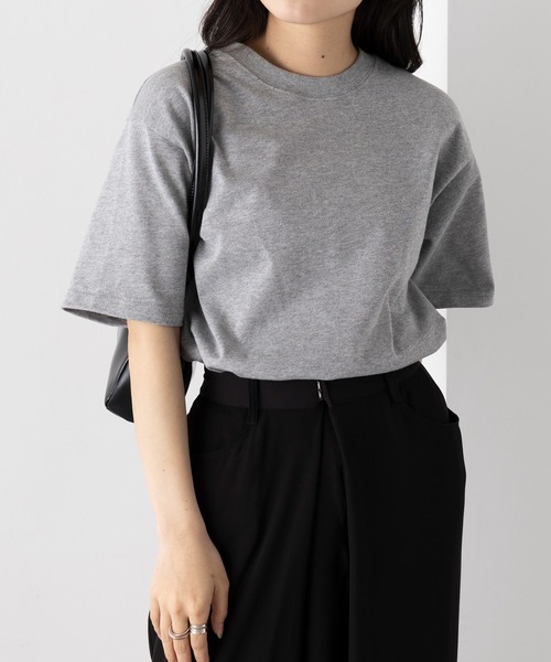 LIFEMAX(ライフマックス)の「【LIFEMAX】10.2オンススーパーヘビーウェイトTシャツ コットン半袖無地T 綿 厚手 MS1156(Tシャツ/カットソー・メンズ・ブラック/グレー/グレイッシュベージュ/ホワイト/ベージュ/サックスブルー・L/S/XL/M)」の20枚目の写真