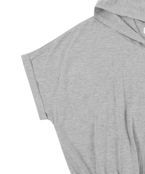 Figments（フィグメンツ）の「カットロンパース（サロペット/オーバーオール・レディース・ブラック/グレー・FREE）」の8枚目の写真