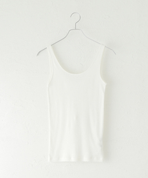 Spick & Span | Silk Staple Cotton テレコタンク(タンクトップ)