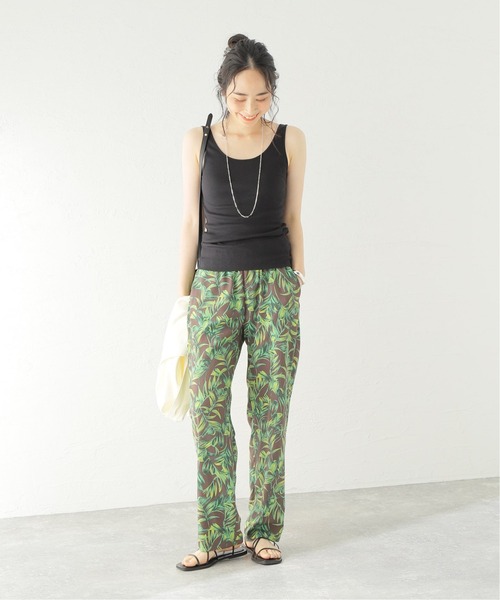 Spick & Span（スピックアンドスパン）の「Silk Staple Cotton テレコタンク（タンクトップ・レディース・ブラック/ホワイト/モカ・FREE）」の12枚目の写真