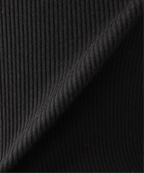 Spick & Span（スピックアンドスパン）の「Silk Staple Cotton テレコタンク（タンクトップ・レディース・ブラック/ホワイト/モカ・FREE）」の6枚目の写真