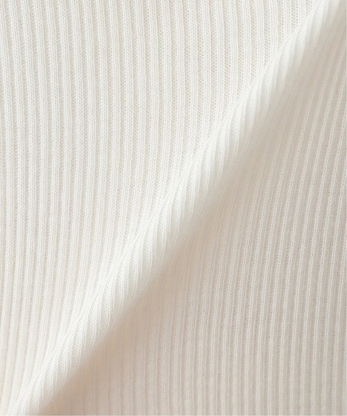 Spick & Span（スピックアンドスパン）の「Silk Staple Cotton テレコタンク（タンクトップ・レディース・ブラック/ホワイト/モカ・FREE）」の14枚目の写真