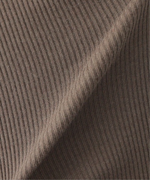 Spick & Span（スピックアンドスパン）の「Silk Staple Cotton テレコタンク（タンクトップ・レディース・ブラック/ホワイト/モカ・FREE）」の22枚目の写真