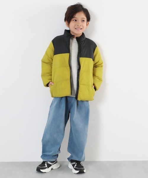 セール】洗える ファイバーダウン スタンドカラー ライト ジャケット