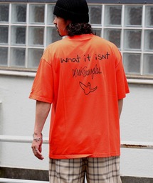 【(What it isNt)】ワンポイントプリントＴ