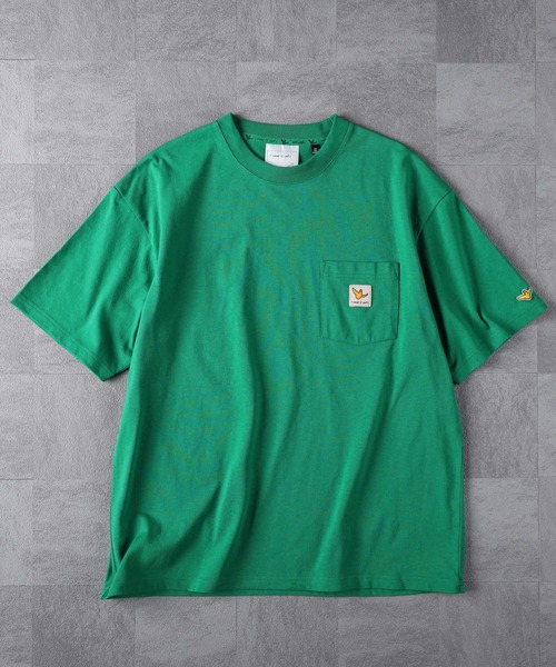 （What it isNt）ART BY MARKGONZALES（ワットイットイズント）の「【(What it isNt)】ワンポイントプリントＴ（Tシャツ/カットソー・メンズ・ホワイト/パープル/ケリーグリーン/ブラック/オレンジ・S/L/XL/M）」の6枚目の写真