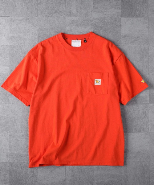 （What it isNt）ART BY MARKGONZALES（ワットイットイズント）の「【(What it isNt)】ワンポイントプリントＴ（Tシャツ/カットソー・メンズ・ホワイト/パープル/ケリーグリーン/ブラック/オレンジ・S/L/XL/M）」の8枚目の写真