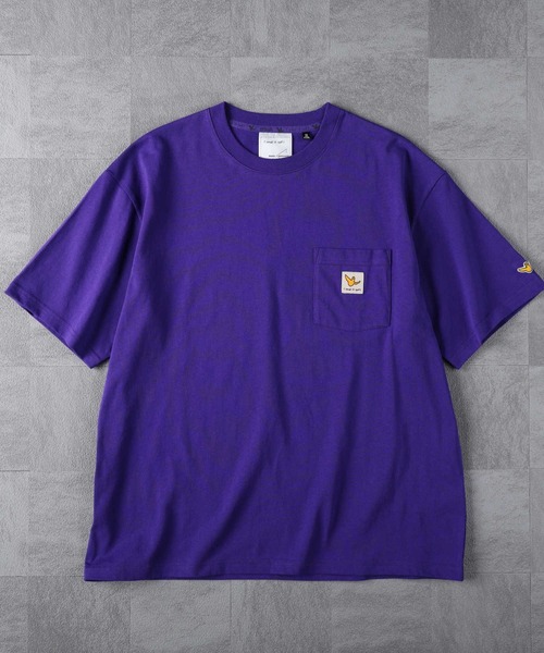 （What it isNt）ART BY MARKGONZALES（ワットイットイズント）の「【(What it isNt)】ワンポイントプリントＴ（Tシャツ/カットソー・メンズ・ホワイト/パープル/ケリーグリーン/ブラック/オレンジ・S/L/XL/M）」の10枚目の写真