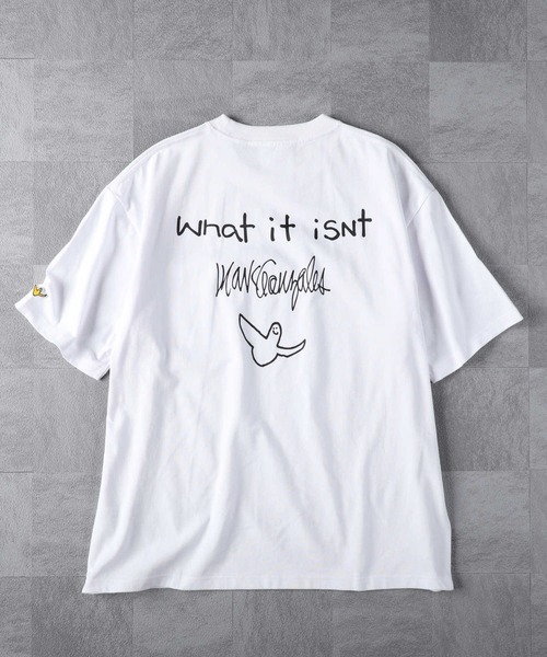 （What it isNt）ART BY MARKGONZALES（ワットイットイズント）の「【(What it isNt)】ワンポイントプリントＴ（Tシャツ/カットソー・メンズ・ホワイト/パープル/ケリーグリーン/ブラック/オレンジ・S/L/XL/M）」の15枚目の写真