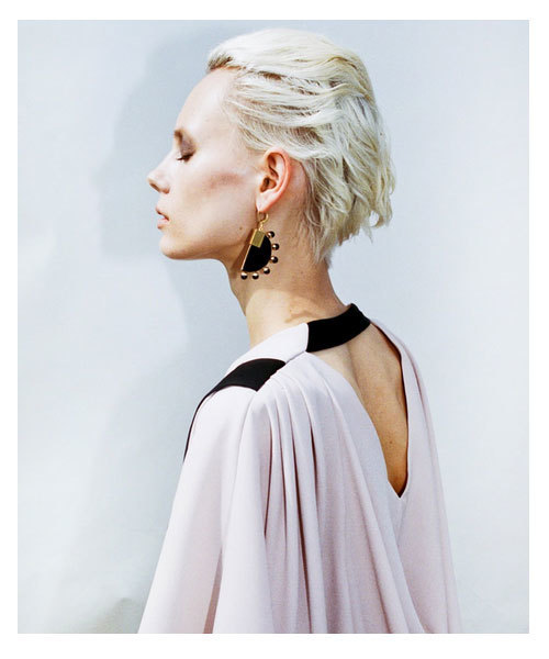 mame（マメ）の「mame  アメジストピアス（ピアス（両耳用）・レディース・パープル・FREE）」の3枚目の写真