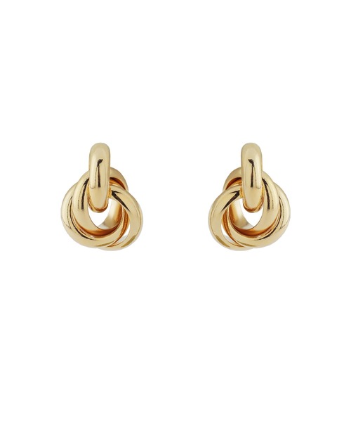 ANEMONE(アネモネ)の「連なりサークルメタルピアス(ピアス(両耳用)・レディース・シルバー/ゴールド・FREE)」の3枚目の写真