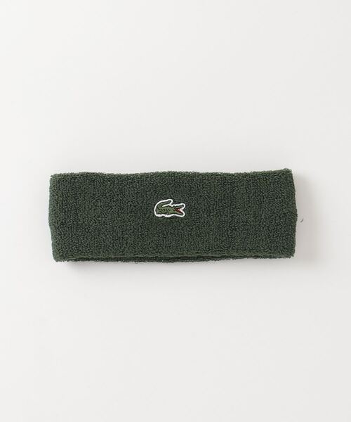 LACOSTE(ラコステ)の「LACOSTE/ラコステ/head band/ヘアバンド(ヘアバンド・メンズ・グレー/レッド/グリーン・F)」の3枚目の写真