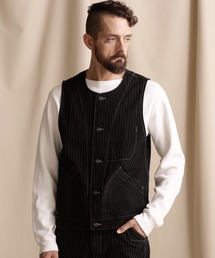 schott | 【直営店限定】Schott/ショット/OLD HICKORY DENIM VEST/オールドヒッコリー ベスト(ベスト)