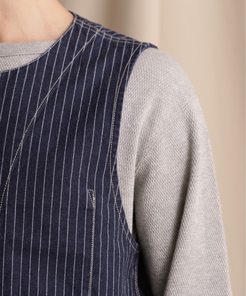 schott（ショット）の「【直営店限定】Schott/ショット/OLD HICKORY DENIM VEST/オールドヒッコリー ベスト（ベスト・メンズ・ブラック/その他4・M/L/2XL/XL）」の11枚目の写真