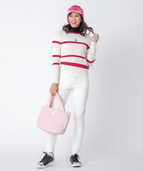 archivio（アルチビオ）の「【削除】<LADIES>アルチビオゴルフウェア バッグ（トートバッグ・レディース・グレー/ブラック/ピンク/ホワイト・FREE）」の7枚目の写真