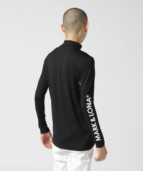 MARK & LONA(マークアンドロナ)の「MARK&LONA/マークアンドロナ/Mercury Fitted Mock(Tシャツ/カットソー・メンズ・ブラック/オレンジ/ホワイト・46/48/50)」の13枚目の写真