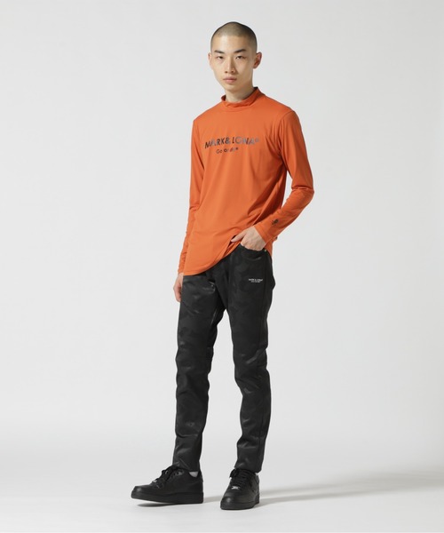 MARK & LONA(マークアンドロナ)の「MARK&LONA/マークアンドロナ/Mercury Fitted Mock(Tシャツ/カットソー・メンズ・ブラック/オレンジ/ホワイト・46/48/50)」の19枚目の写真