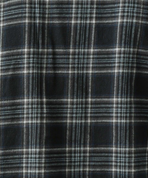 BAYFLOW（ベイフロー）の「ソフトネルチェックシャツ（シャツ/ブラウス・メンズ・ブラック/レッド/オフホワイト/イエロー/ブルー/グリーン・MEDIUM/LARGE）」の20枚目の写真