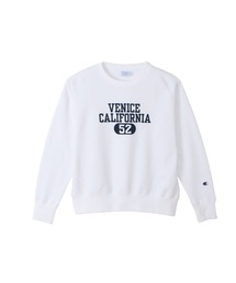 【Champion/チャンピオン】レディース クルーネックスウェットシャツ