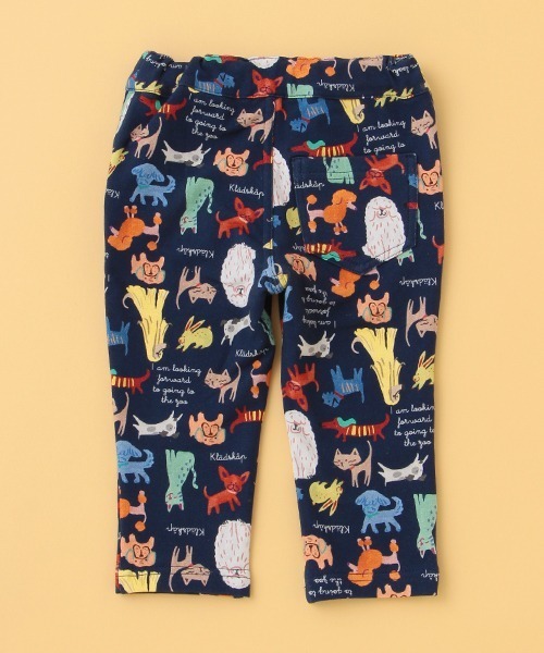 kladskap(クレードスコープ)の「総柄ロング丈レギパン(その他パンツ・キッズ・ネイビー・100cm/120cm/110cm/80cm/90cm)」の3枚目の写真