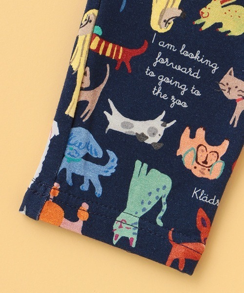 kladskap(クレードスコープ)の「総柄ロング丈レギパン(その他パンツ・キッズ・ネイビー・100cm/120cm/110cm/80cm/90cm)」の5枚目の写真