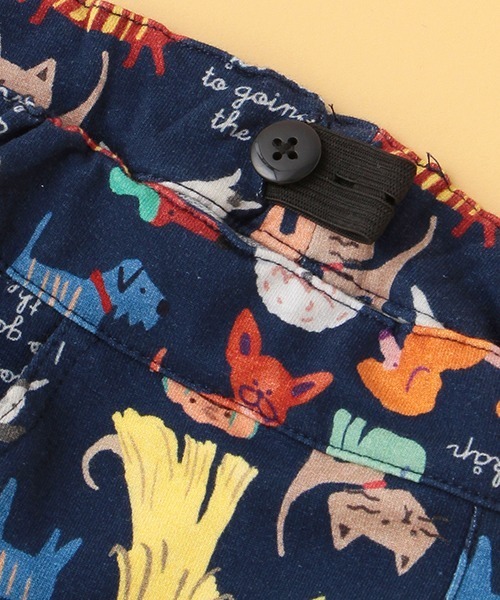 kladskap(クレードスコープ)の「総柄ロング丈レギパン(その他パンツ・キッズ・ネイビー・100cm/120cm/110cm/80cm/90cm)」の6枚目の写真