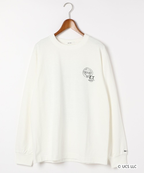 niko and（ニコアンド）の「【E.T.】コラボロングスリーブTシャツ