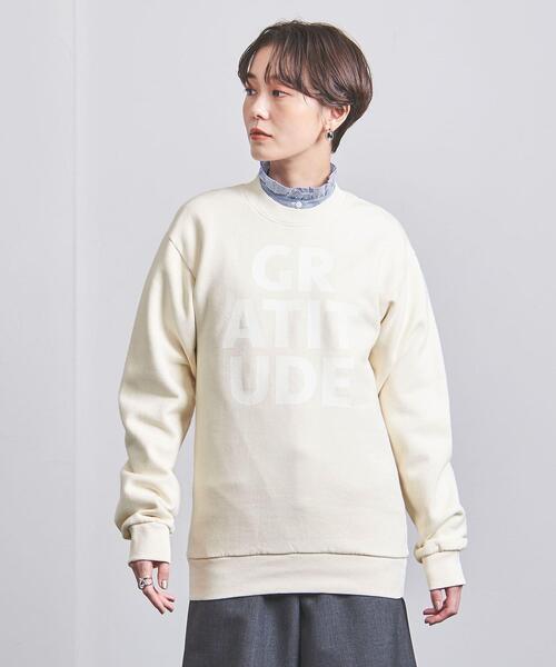 Upcycle（アップサイクル）の「【別注】＜Upcycle＞スウェットプルオーバー（スウェット・レディース・ブラック/イエロー/ナチュラル・XS）」の4枚目の写真