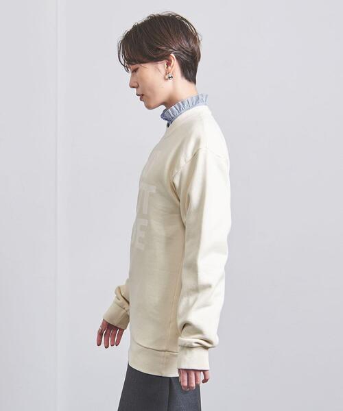 Upcycle（アップサイクル）の「【別注】＜Upcycle＞スウェットプルオーバー（スウェット・レディース・ブラック/イエロー/ナチュラル・XS）」の5枚目の写真