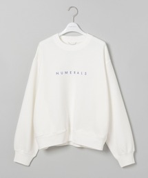 【WOMEN】[NUMERALS]ダンボールクルーネックスウェット