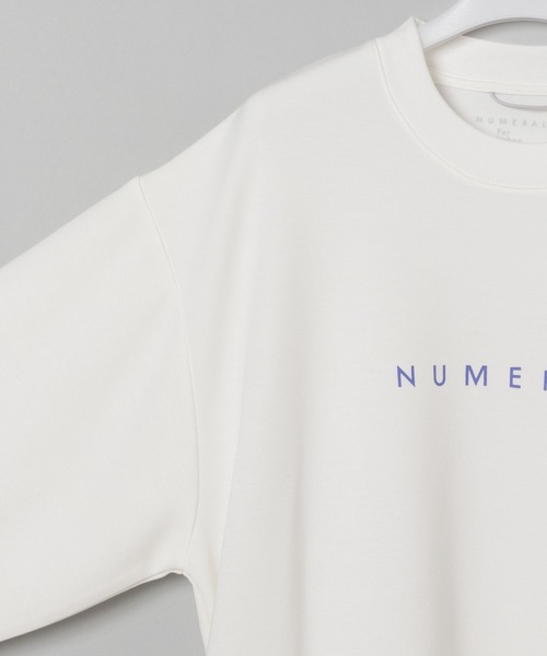 NUMERALS（ヌメラルズ）の「【WOMEN】[NUMERALS]ダンボールクルーネックスウェット（スウェット・レディース・ホワイト/イエロー/ライトベージュ/チャコール・60/75）」の9枚目の写真
