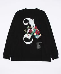 A4A | A4A/エーフォーエー/A.FLOWER LS TEE/フラワーロングスリーブTシャツ(Tシャツ/カットソー)