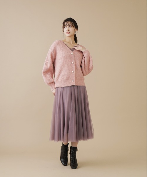 JILL by JILL STUART(ジルバイジルスチュアート)の「チュールボリュームスカート(スカート・レディース・パープル/ホワイト系その他/グレー系その他・FREE)」の8枚目の写真