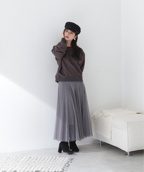 JILL by JILL STUART(ジルバイジルスチュアート)の「チュールボリュームスカート(スカート・レディース・パープル/ホワイト系その他/グレー系その他・FREE)」の14枚目の写真