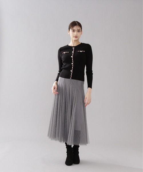 JILL by JILL STUART(ジルバイジルスチュアート)の「チュールボリュームスカート(スカート・レディース・パープル/ホワイト系その他/グレー系その他・FREE)」の17枚目の写真