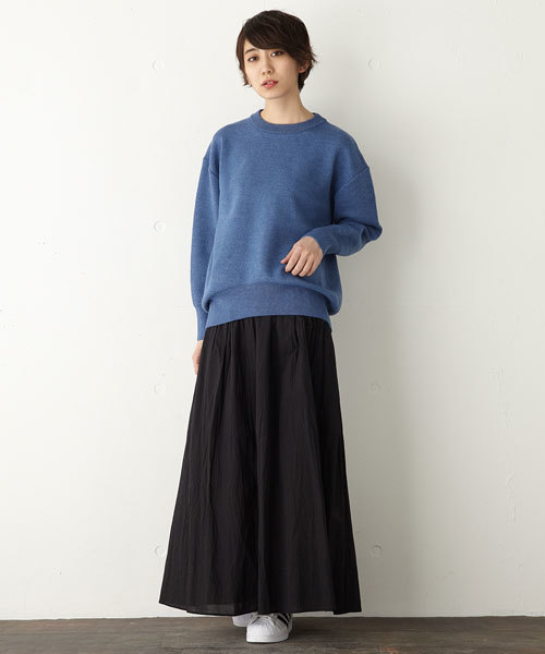 MOUSSY（マウジー）の「MAXI SK（スカート・レディース・カーキ系/ブラック/ホワイト・FREE）」の2枚目の写真