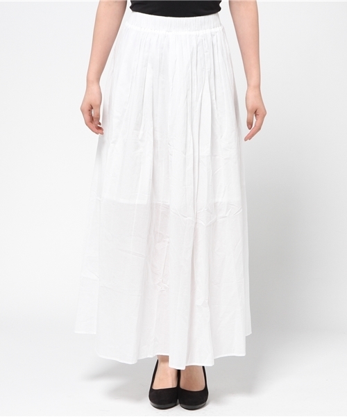 MOUSSY（マウジー）の「MAXI SK（スカート・レディース・カーキ系/ブラック/ホワイト・FREE）」の6枚目の写真