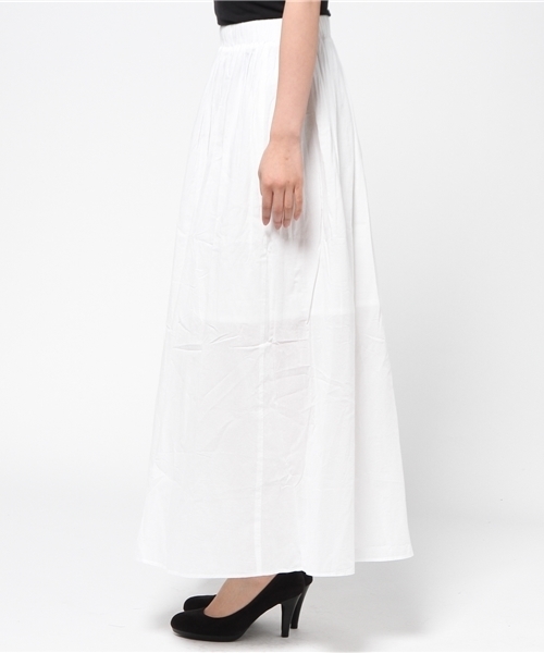 MOUSSY（マウジー）の「MAXI SK（スカート・レディース・カーキ系/ブラック/ホワイト・FREE）」の7枚目の写真