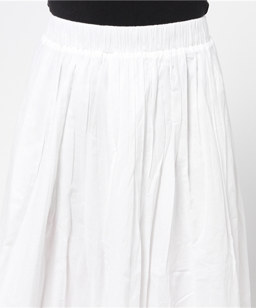 MOUSSY（マウジー）の「MAXI SK（スカート・レディース・カーキ系/ブラック/ホワイト・FREE）」の9枚目の写真