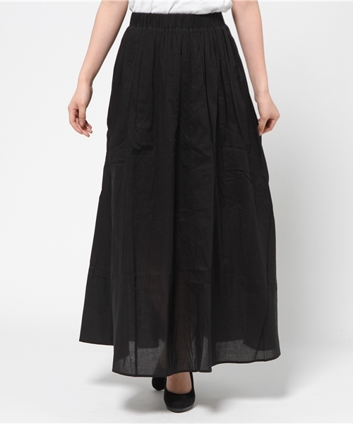 MOUSSY（マウジー）の「MAXI SK（スカート・レディース・カーキ系/ブラック/ホワイト・FREE）」の15枚目の写真