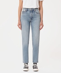 Nudie Jeans（ヌーディージーンズ）の「Breezy Britt Blue Desert ブリージーブリット レギュラーテーパード ジーンズ(レングス30)（デニムパンツ）」