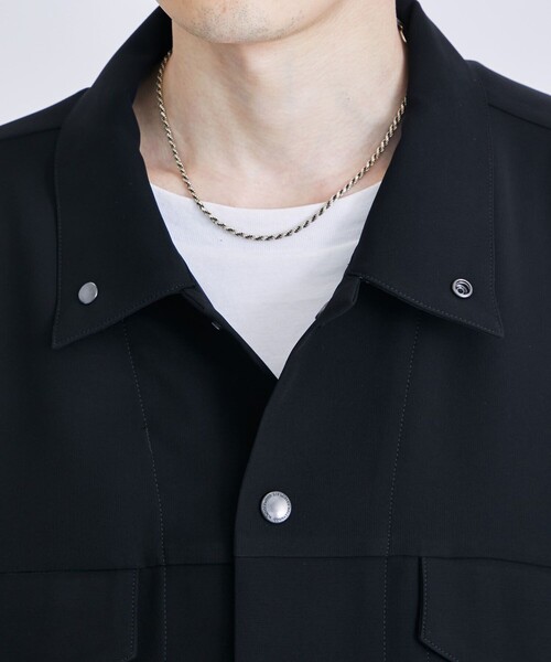 【N.HOOLYWOOD】 STUDIOS別注シャツブルゾン　38(M) 別注> SHIRT BLOUSON | N.HOOLYWOOD