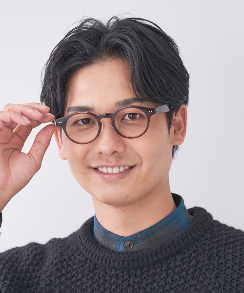 Zoff（ゾフ）の「ボストン型 めがね｜VC / Visual Communication（メガネ・レディース・ブラック/ブラウン/グリーン・FREE）」の21枚目の写真