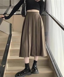 ロングプリーツスカート